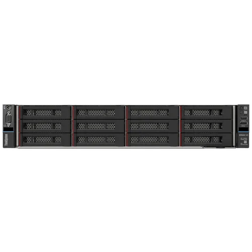 Сервер Lenovo ThinkSystem SR650 V3, 2U, 12x3.5, 2x4410T, 8x32GB DDR5, 940-16i 4GB, BBU, 2x960GB SSD SAS, 2x960GB SSD NVME, M,2 Adapter, 2x480GB SSD M.