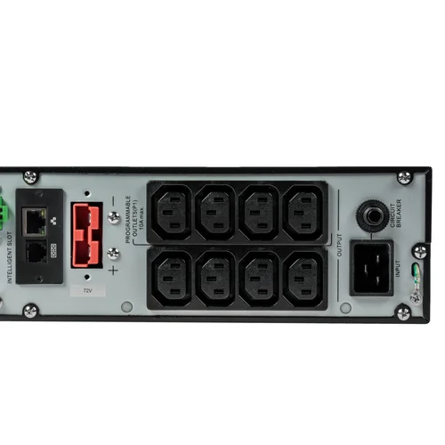 Источник бесперебойного питания Systeme Electric 2000 ВА, конвертируемый форм-фактор 2U, 230 В, 8 розеток IEC C13, SmartSlot, LCD, USB HID