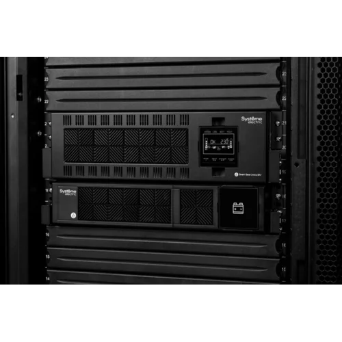 Источник бесперебойного питания Systeme Electric Smart-Save Online SRV 10000 ВА, монтаж в стойку 5U, 230 В, 1:1, клеммный вход/выход