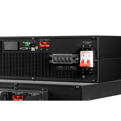 Источник бесперебойного питания Systeme Electric Smart-Save Online SRV 10000 ВА, монтаж в стойку 5U, 230 В, 1:1, клеммный вход/выход