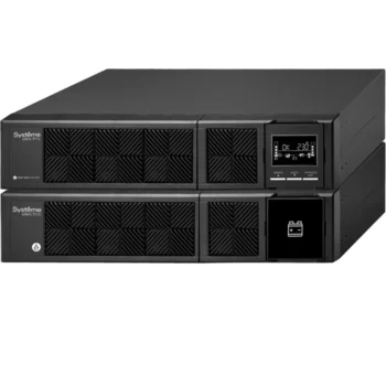 Источник бесперебойного питания Smart-Save Online SRV Systeme Electric 1000 ВА, конвертируемый форм-фактор 4U, 230 В, 6 розеток IEC C13, SmartSlot