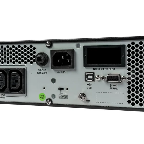 Источник бесперебойного питания Smart-Save Online SRV Systeme Electric 1000 ВА, конвертируемый форм-фактор 4U, 230 В, 6 розеток IEC C13, SmartSlot