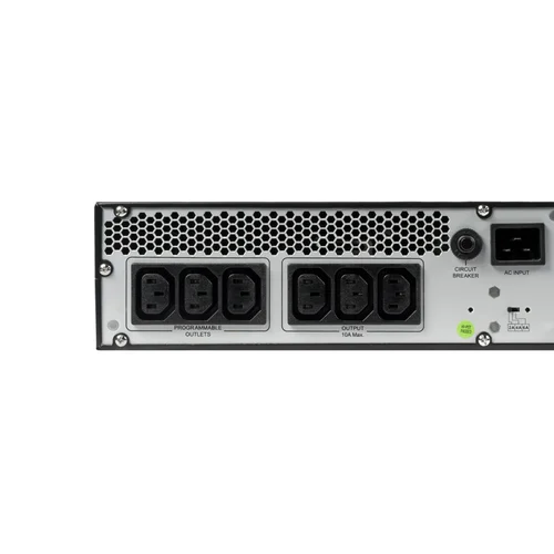 Источник бесперебойного питания Systeme Electric Smart-Save Online SRV 2000 ВА, конвертируемый форм-фактор 4U, 230 В, 6 розеток IEC C13, SmartSlot