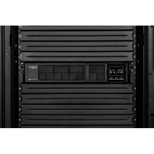 Источник бесперебойного питания Smart-Save Online SRV Systeme Electric 1000 ВА, конвертируемый форм-фактор 4U, 230 В, 6 розеток IEC C13, SmartSlot