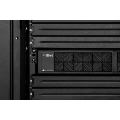 Источник бесперебойного питания Smart-Save Online SRV Systeme Electric 1000 ВА, конвертируемый форм-фактор 4U, 230 В, 6 розеток IEC C13, SmartSlot