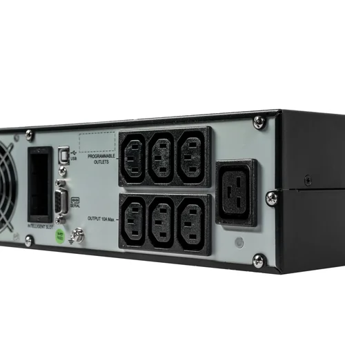 Источник бесперебойного питания Smart-Save Online SRV Systeme Electric 1000 ВА, конвертируемый форм-фактор 4U, 230 В, 6 розеток IEC C13, SmartSlot