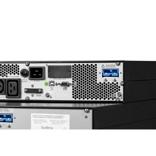 Источник бесперебойного питания Systeme Electric Smart-Save Online SRV 3000 ВА, конвертируемый форм-фактор 4U, 230 В, 6 розеток IEC C13 + 1хС19, S