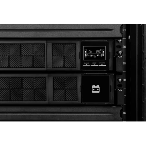 Источник бесперебойного питания Systeme Electric Smart-Save Online SRV 3000 ВА, конвертируемый форм-фактор 4U, 230 В, 6 розеток IEC C13 + 1хС19, S