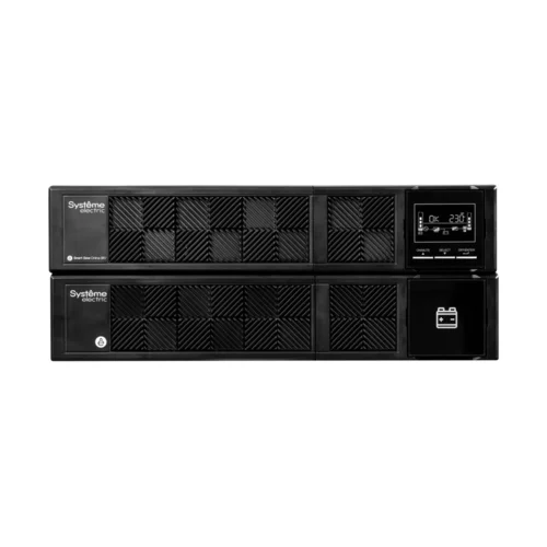 Источник бесперебойного питания Systeme Electric Smart-Save Online SRV 3000 ВА, конвертируемый форм-фактор 4U, 230 В, 6 розеток IEC C13 + 1хС19, S
