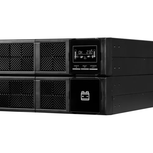 Источник бесперебойного питания Systeme Electric Smart-Save Online SRV 3000 ВА, конвертируемый форм-фактор 4U, 230 В, 6 розеток IEC C13 + 1хС19, S