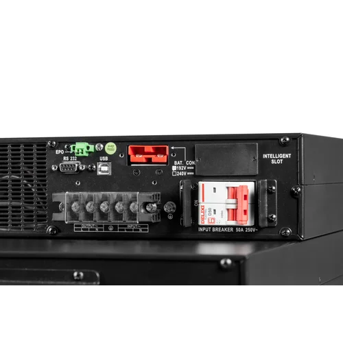 Источник бесперебойного питания Smart-Save Online SRV Systeme Electric 6000 ВА, конвертируемый форм-фактор 4U, 230 В, 1:1, клеммный вход/выход, SmartS