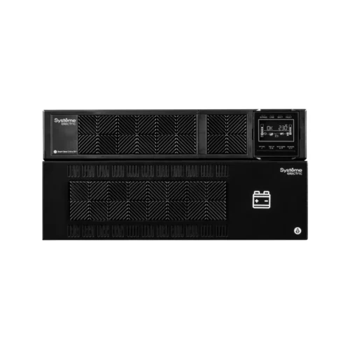 Источник бесперебойного питания Smart-Save Online SRV Systeme Electric 6000 ВА, конвертируемый форм-фактор 5U, 230 В, 1:1, клеммный вход/выход, SmartS
