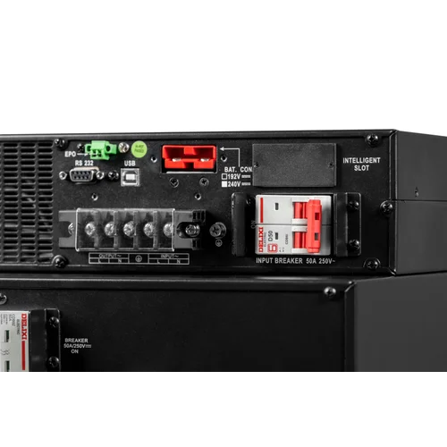 Источник бесперебойного питания Smart-Save Online SRV Systeme Electric 6000 ВА, конвертируемый форм-фактор 5U, 230 В, 1:1, клеммный вход/выход, SmartS