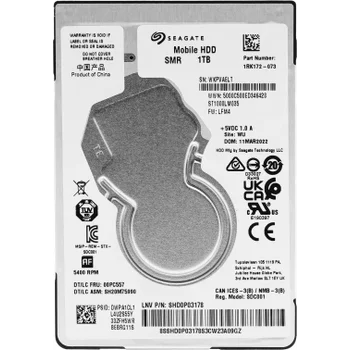 Жесткий диск Seagate SATA-III 1Tb ST1000LM035 Notebook/Desktop (5400rpm) 128Mb 2.5"