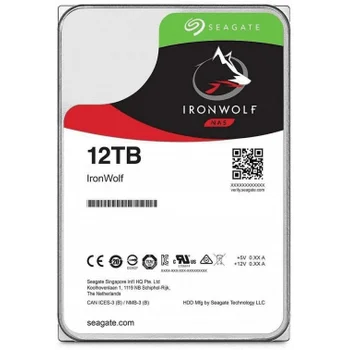 Жесткий диск Seagate SATA-III 12Tb ST12000VN0008 NAS Ironwolf (7200rpm) 256Mb 3.5"