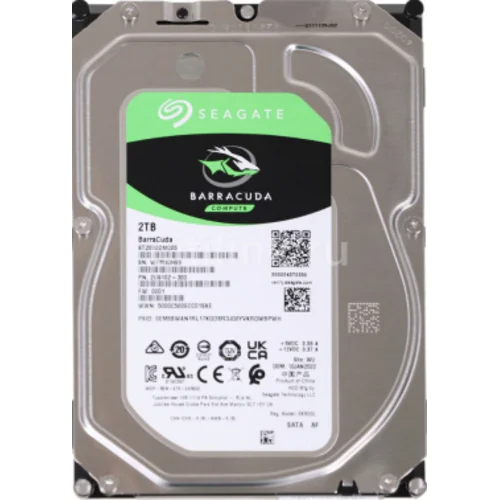 Жесткий диск Seagate SATA-III 2Tb ST2000DM005 Desktop Barracuda (5400rpm) 256Mb 3.5"