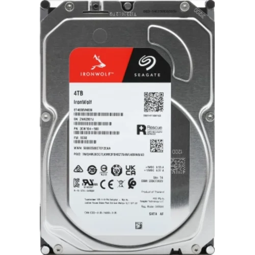 Жесткий диск Seagate SATA-III 4Tb ST4000VN006 NAS Ironwolf (5400rpm) 256Mb 3.5"