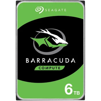 Жесткий диск Seagate SATA-III 6TB ST6000DM003 Desktop Barracuda (5400rpm) 256Mb 3.5"