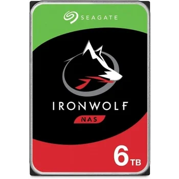 Жесткий диск Seagate SATA-III 6TB ST6000VN006 NAS Ironwolf (5400rpm) 256Mb 3.5"