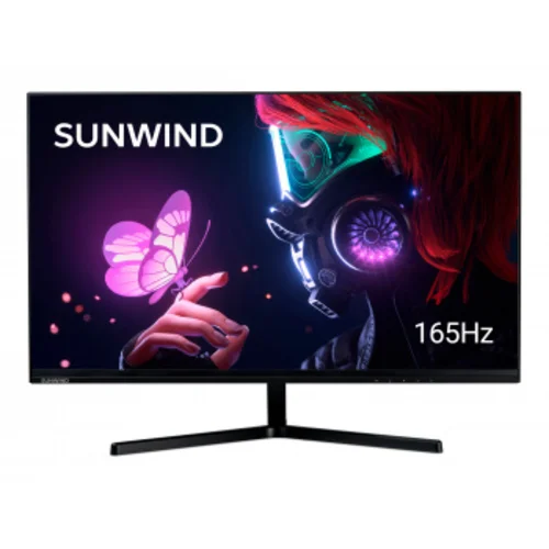 Монитор SunWind 23.8" SUN-M24BG110 черный VA LED 16:9 HDMI матовая 250cd 178гр/178гр 1920x1080 165Hz