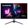Монитор SunWind 27" SUN-M27BA108 черный IPS 3ms 16:9 HDMI матовая 280cd 178гр/178гр 2560x1440 144Hz