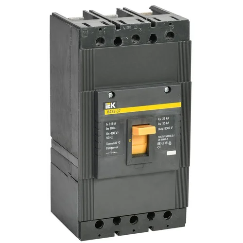 Выключатель автоматический 3п 315А 35кА ВА 88-37 IEK SVA40-3-0315