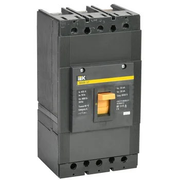 Выключатель автоматический 3п 400А 35кА ВА 88-37 IEK SVA40-3-0400