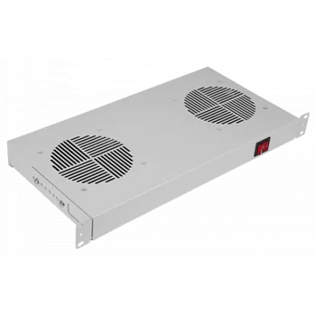 Вентиляторный блок SILART Стойка 19" 386 м3/ч 48 VDC Серый SVB-240-10