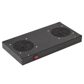 Вентиляторный блок SILART Стойка 19" 386 м3/ч 48 VDC Черный SVB-240-11