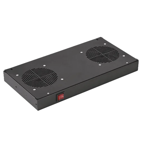 Вентиляторный блок SILART Стойка 19" 386 м3/ч 48 VDC Черный SVB-240-11