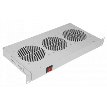 Вентиляторный блок SILART Стойка 19" 480 м3/ч 230 VAC Серый SVB-300-00