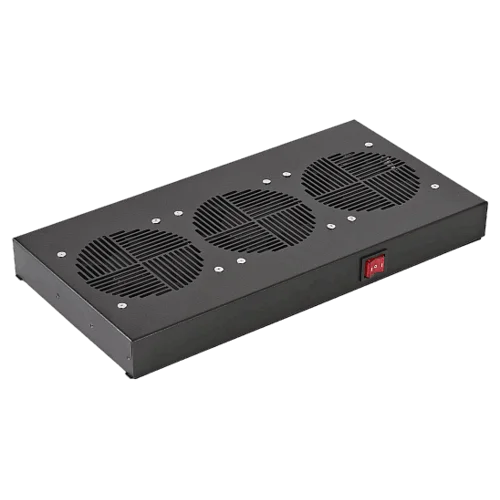 Вентиляторный блок SILART Стойка 19" 480 м3/ч 230 VAC Черный SVB-300-01