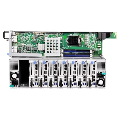 Серверная платформа Gooxi 3U SY308-S16R 8xNode, without CPU(LGA1151)/4*DDR4 ECC UDIMM/ C242 / no HDD(2)LFF/ 4xGE