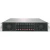 Платформа Supermicro 2U 2029GP-TR, до двух процессоров Intel Scalable, DDR4, 10x2,5" HDD SATA, 2 порта 1000Base-T, до шести графических ускорителей