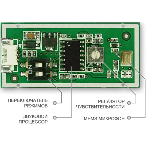 Микрофон активный Stelberry M-60