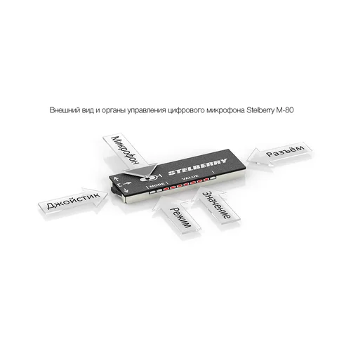 Микрофон активный Stelberry M-80