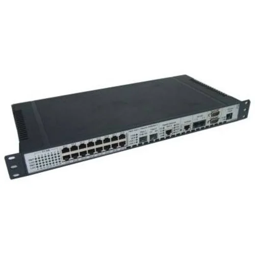 Оптический мультиплексор 16xE1+Gigabit Ethernet 1000BASE-T+4x RS-485, без SFP трансиверов