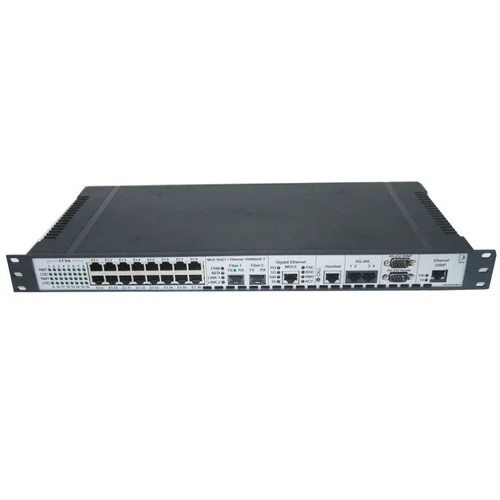 Оптический мультиплексор 16xE1+Gigabit Ethernet 1000BASE-T+4x RS-485, без SFP трансиверов
