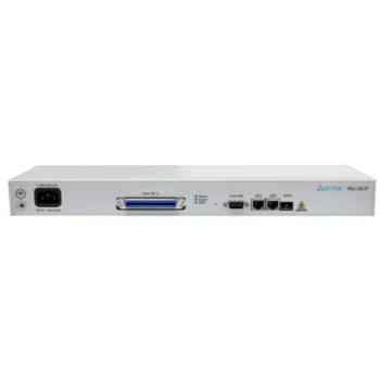 VoIP-шлюз TAU-24.IP: 24хFXS, 3хRJ45-10/100/1000, SIP/H.323, 1U, AC 220V