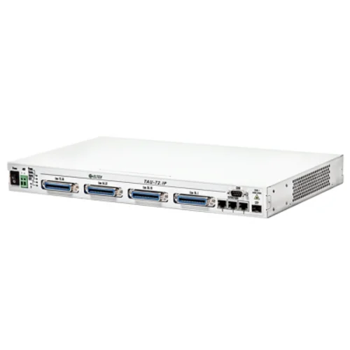 VoIP-шлюз TAU-72.IP: 72хFXS, 3хRJ45-10/100/1000, 2 слота для SFP, SIP/H.323, 1U, AC 220V