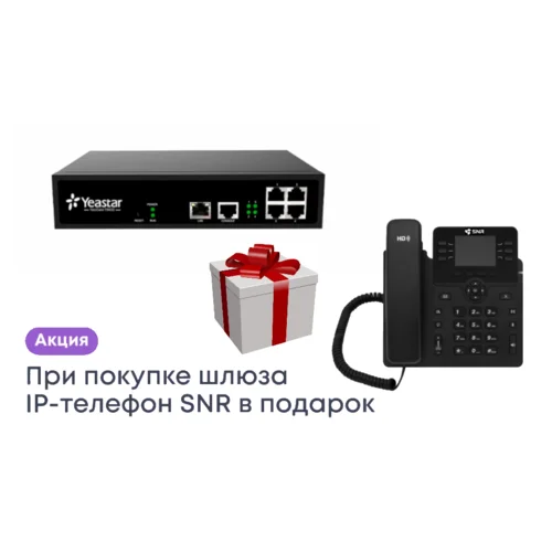 Шлюз Yeastar TB400 (SNR-VP-76-CG-P)