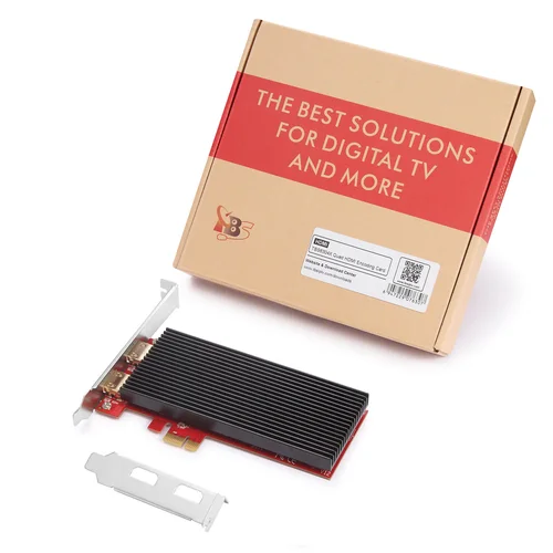 Карта 2-канального H.264/H.265 энкодера TBS-6302X