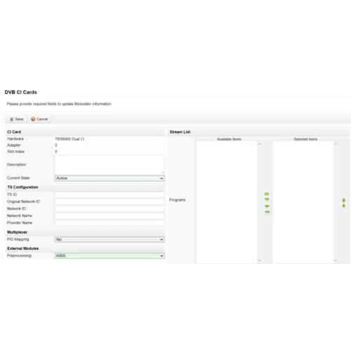 ТВ-тюнер TBS-6900