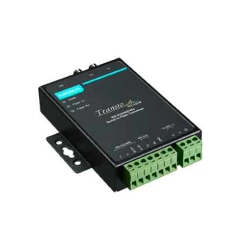Конвертер TCF-142-M-ST-T RS-232/422/485 в многомодовое оптоволокно с расширенным диапазоном температур