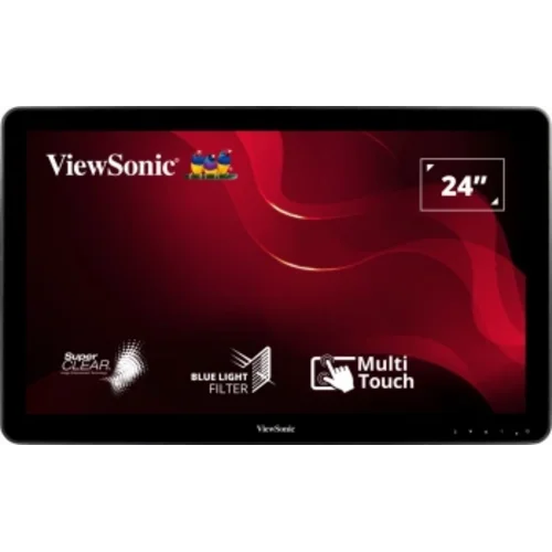 Монитор ViewSonic 23.6" TD2430 черный VA LED 16:9 HDMI M/M матовая 200cd 178гр/178гр 1920x1080 VGA D