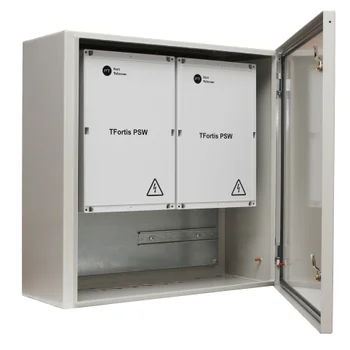 Металлический шкаф с оптическим кроссом для всех моделей PSW