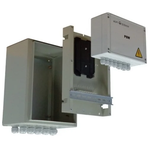 Металлический шкаф с установленым оптическим кроссом для PSW