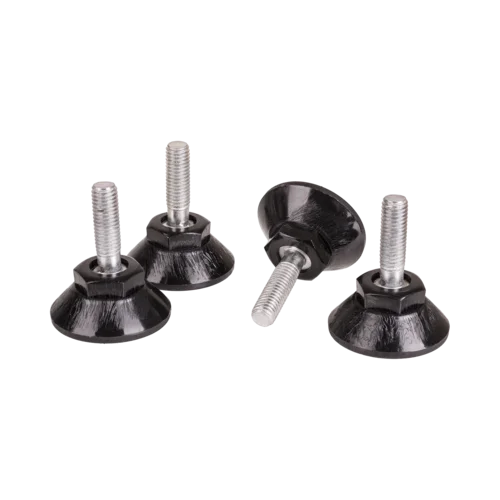 Опоры регулируемые TLK для напольных шкафов, стоек TRD, без поворотной основы, уп-ка 4шт.