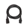 Кабель питания TLK, вход - разъём C14 (IEC 60320), выход - разъём C13 (IEC 60320), 3x1мм2, 1,8 м, 250В 10A, черный