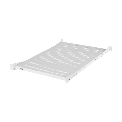 Полка стационарная усиленная TLK, 19", Ш437хГ660мм, для шкафа и стойки глубиной 800мм, серая